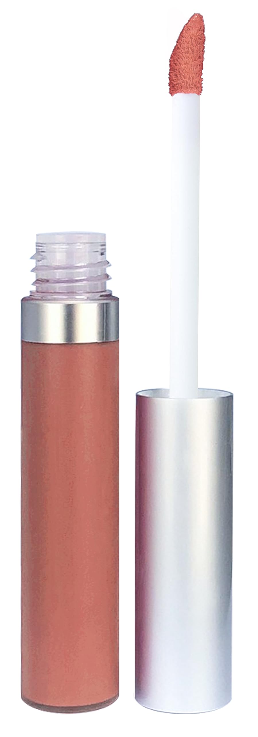 Mom's Secret Lily Natural Organic Lip Gloss, Vegan, Gluten Free, Cruelty Free, Made in the USA, 0.28 oz./8 g. (In the Buff)