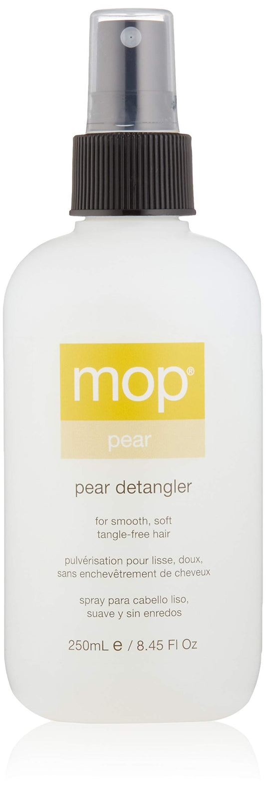 MOP Pear Detangler For Smooth, Soft & Tangle-Free Hair, 8.45 Fl Oz., Moisturizing For Sensitive Scalps