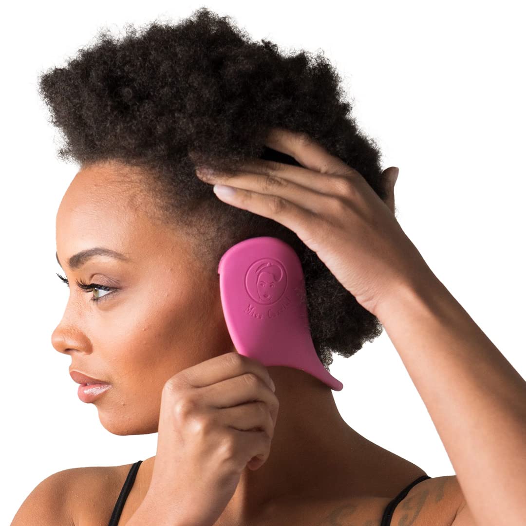 Miss Careful Reusable Silicone Ear Covers for Hair Styling - Pink - Heat Protection, Comfortable Fit, & Durable Ear Shields