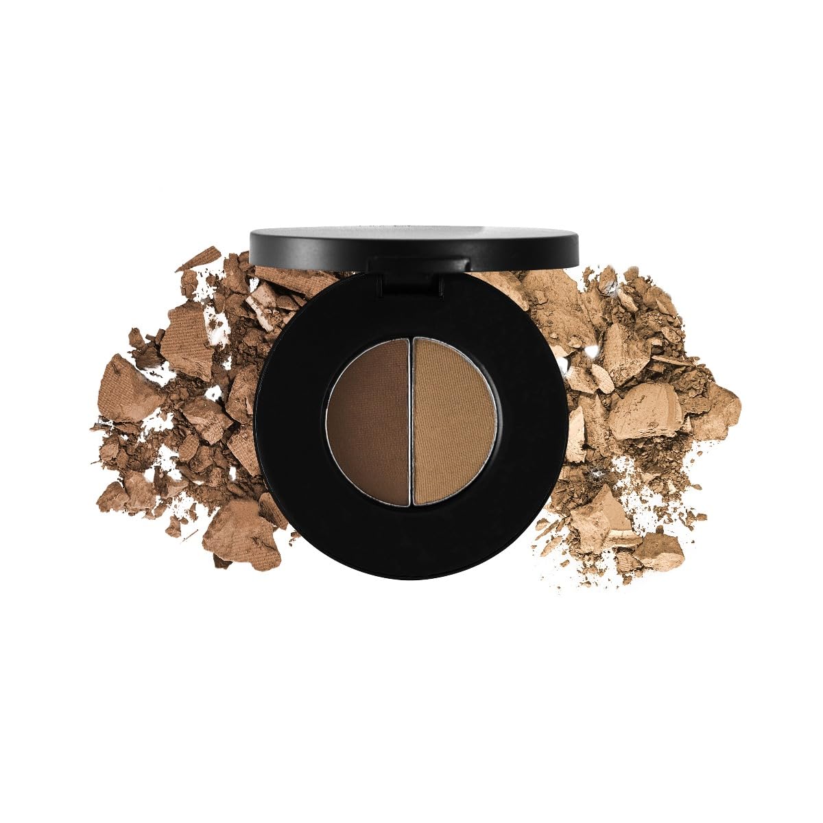 Amanda Rustmann Brow Collection Premium Quality Brow Kit- Nash Blonde | Styling Kit | Soft and Natural Eyebrow Powder | Dual-Ended Brush | Compact Size for On-the-Go