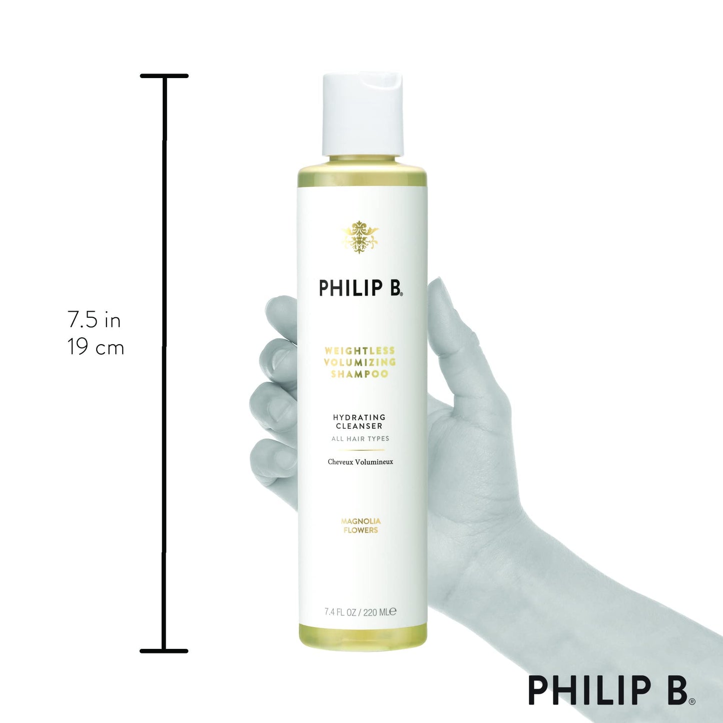 PHILIP B. Weightless Volumizing Duo - Weightless Volumizing Shampoo 7.4 Fl Oz and Weightless Volumizing Conditioner 6 Fl Oz