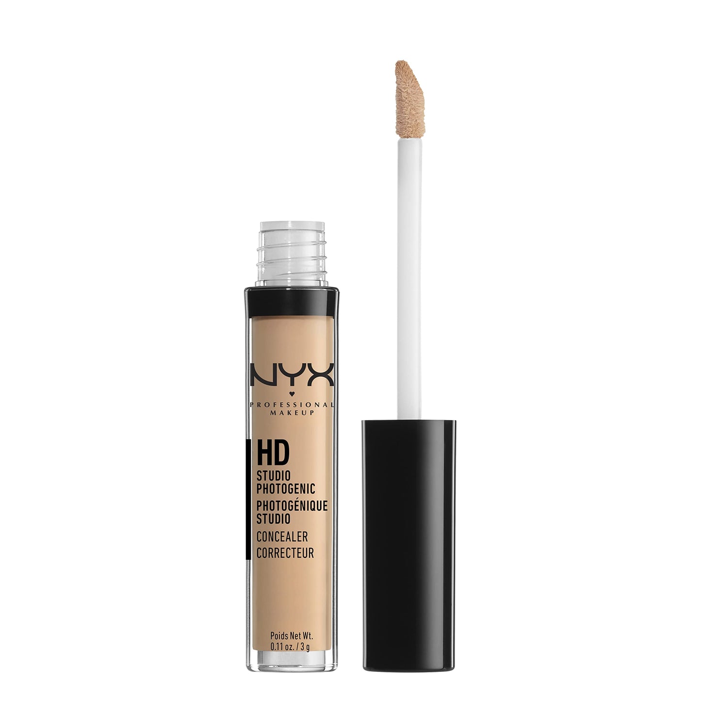 NYX PROFESSIONAL MAKEUP HD Studio Photogenic Concealer Wand, Medium Coverage - Medium