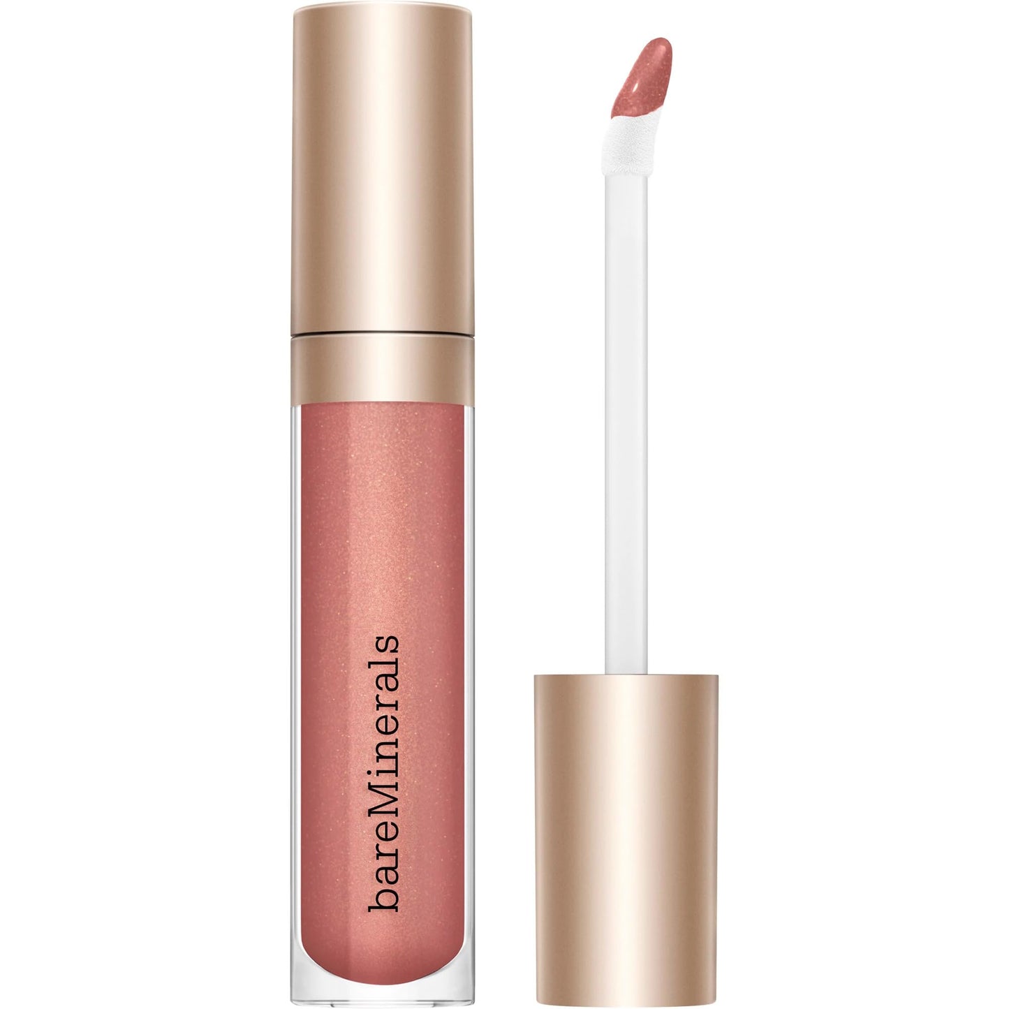 bareMinerals Mineralist Lip Gloss-Balm, Hydrating Lip Gloss + Balm Hybrid, Sheer Glossy Lip Balm, No Stickiness, Improves Lip Smoothness, Vegan