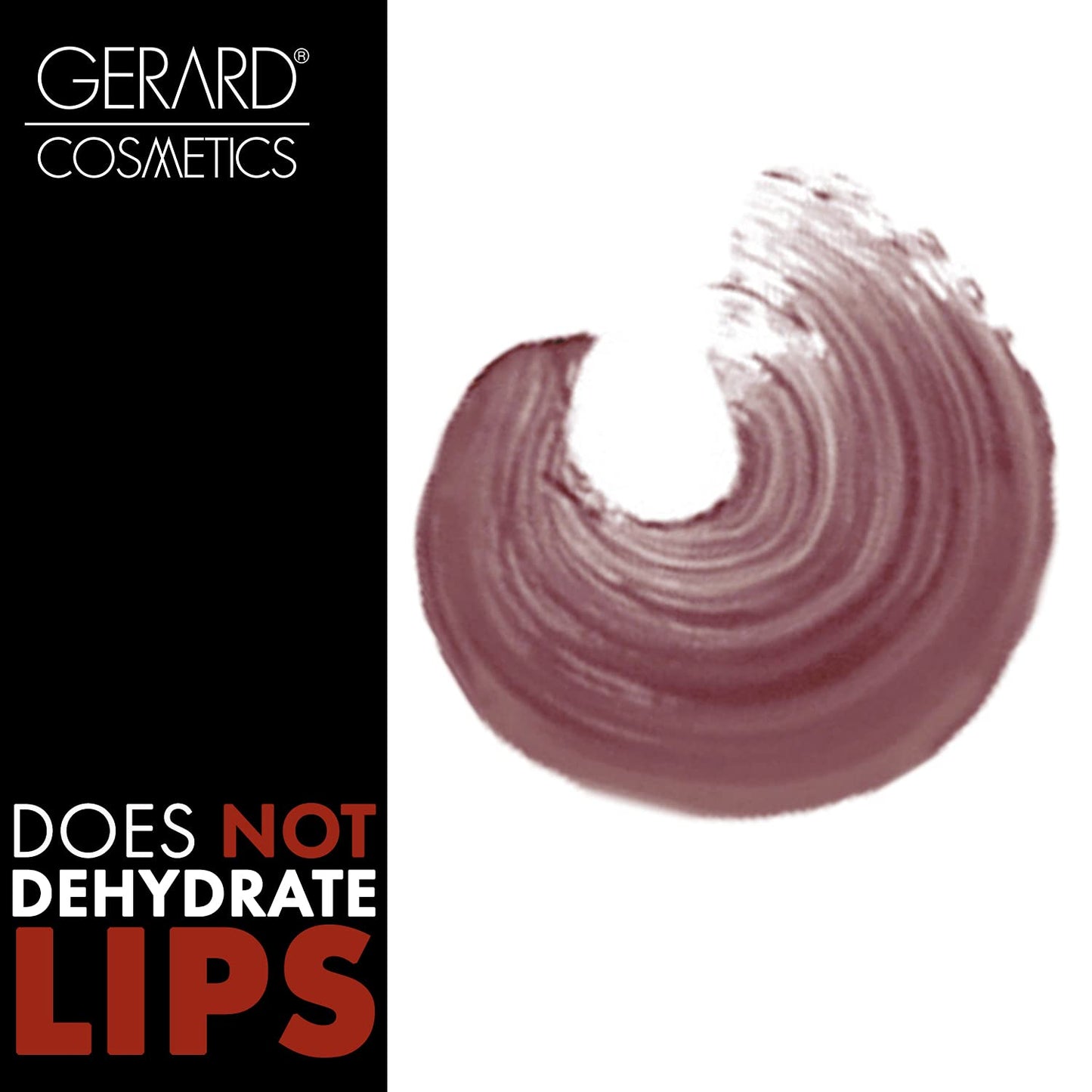 Gerard Cosmetics HydraMatte Liquid Lipstick Iced Mocha | Brown Lipstick with Matte Finish | Long Lasting and Non-Drying | Super Pigmented Fully Opaque Lip Color