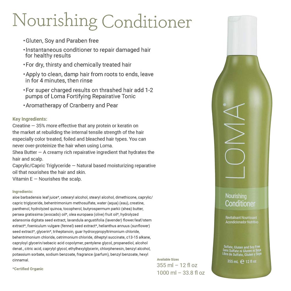 LOMA Nourishing Conditioner 33 Ounce (Liter)