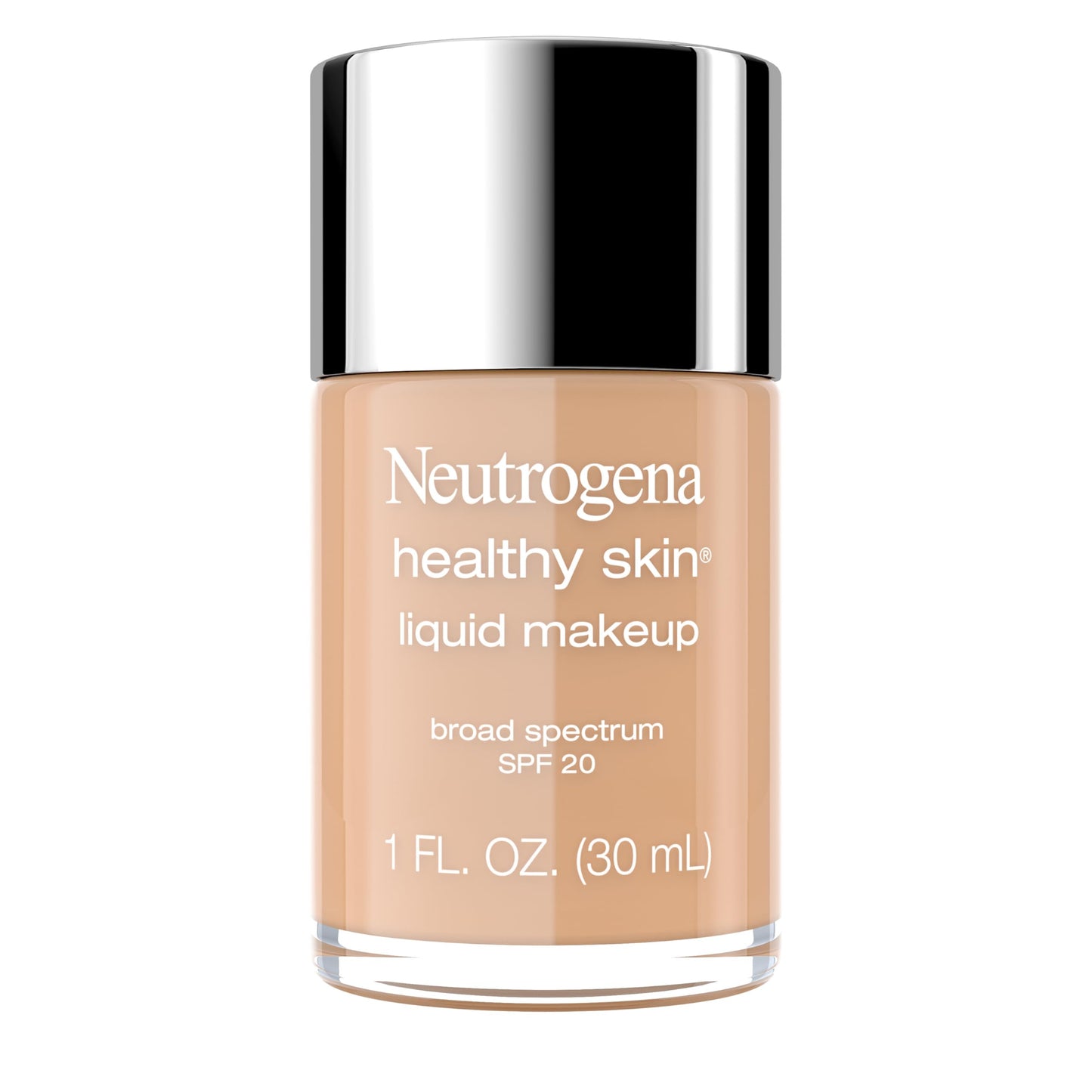 Neutrogena Healthy Skin Liquid Makeup Foundation, Broad Spectrum SPF 20 Sunscreen, Lightweight & Flawless Coverage Foundation with Antioxidant Vitamin E & Feverfew, 115 Cocoa, 1 fl. oz(pack of 2)