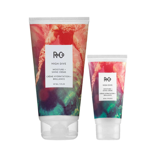 R+Co High Dive Big + Little Kit | Deep Hydration + Softens + Eliminates Frizz | Vegan + Cruelty-Free | 6.7 Oz