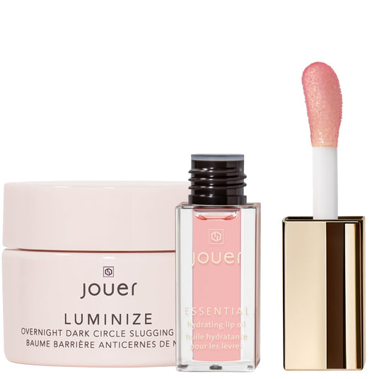 Jouer Hydrating Lip Oil & Slugging Under Eye Balm