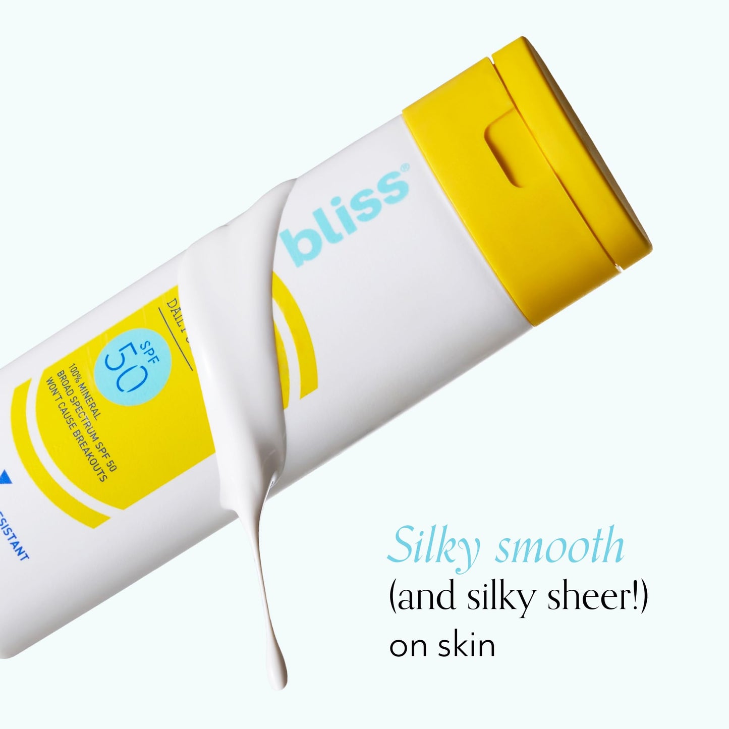 Bliss Block Star Non-Nano Zinc Oxide Mineral Liquid Sunscreen SPF 50 | Broad Spectrum UVA and UVB Sun Protection for Face and Body