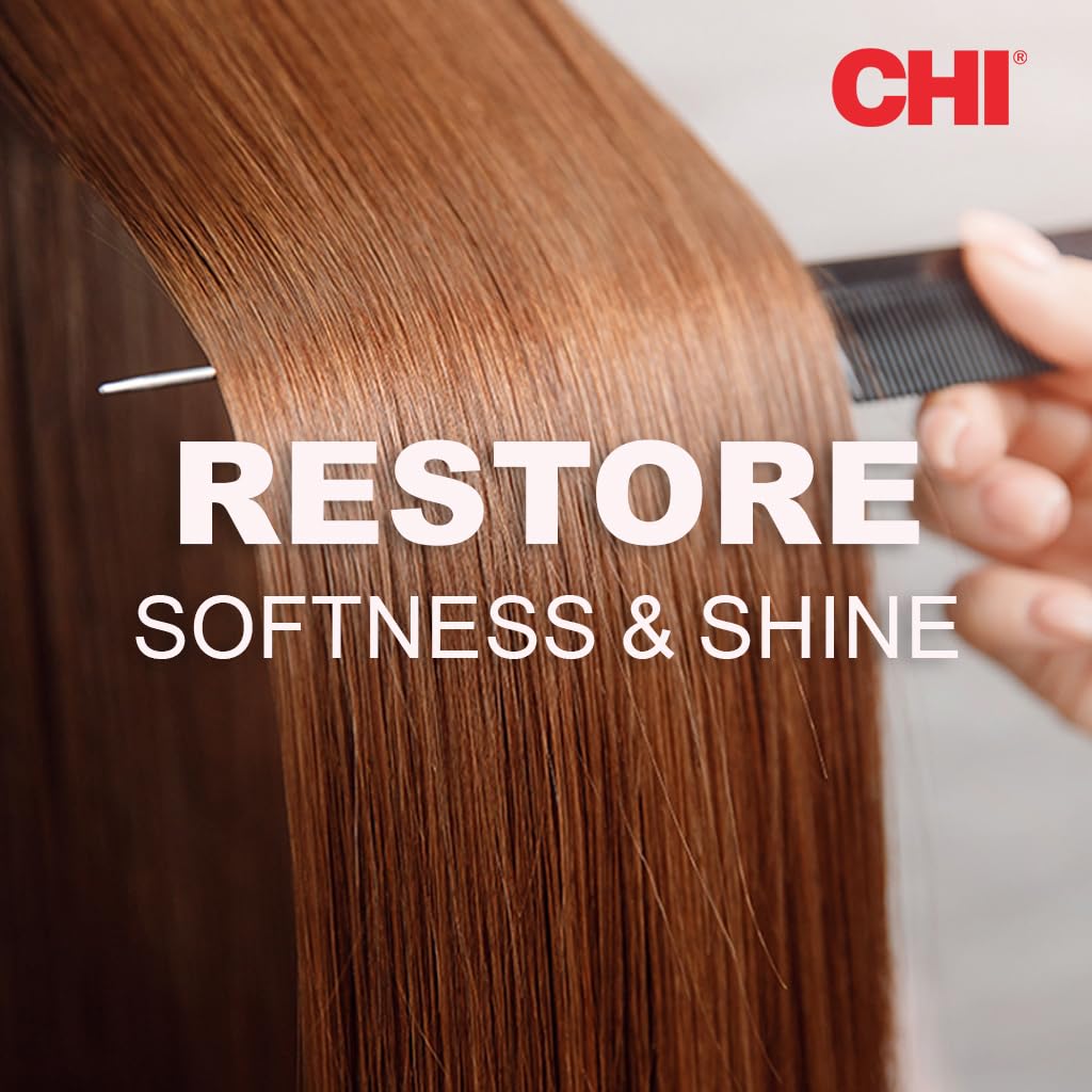 CHI PRO G2 Digital Titanium Infused Ceramic 1" Straightening Iron & CHI Keratin Mist Strengthening 12 Oz Hair Spray Bundle