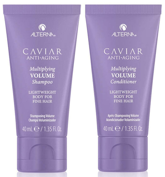 Alterna Haircare Caviar Anti-Aging Multiplying Volume Shampoo and Conditioner Set