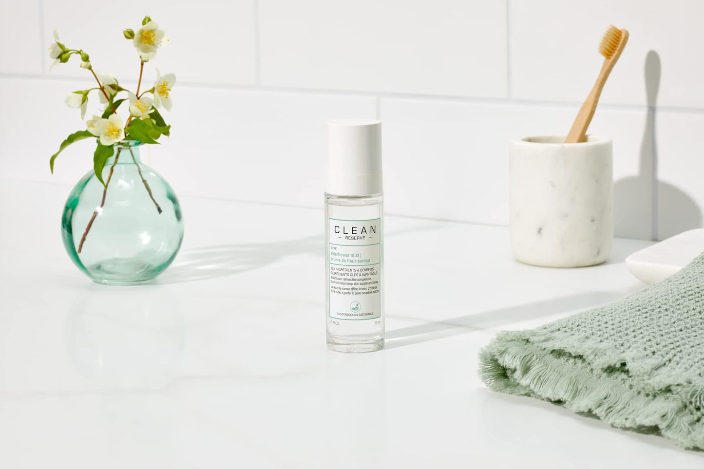 CLEAN RESERVE Elderflower Face Mist | Vegan