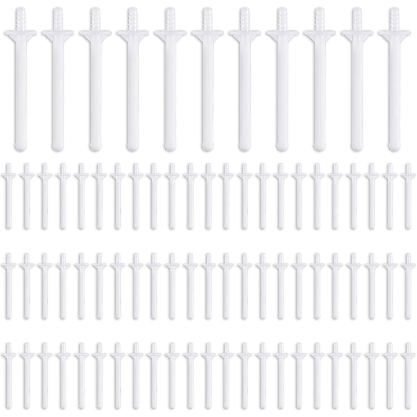 Nose Wax Sticks Applicators Plastic Wax Rod Wand Nose Waxing Strips Nostril Cleaning Removal for Cleaning Nostrils and Removing Nose Hair (50)