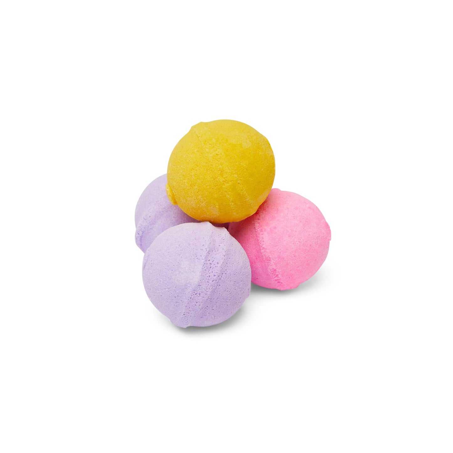 Fizz and Bubble, Mini Bath Fizzies, 9.5oz (12-pack) - Scented Bath Bombs, Moisturizing for Dry Skin, Soothing, Relaxing, Handmade Gift Ideas for Her (Lavender Chamomile)