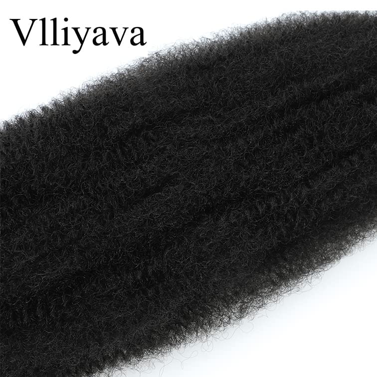 30inch Springy Afro Twist Hair 8 Packs Pre-Separated Springy Afro Twist Hair Crochet Braiding Hair Synthetic Marley Twist Braids Hair Extensions for Black Women(10 Strands/Pack,1B#)