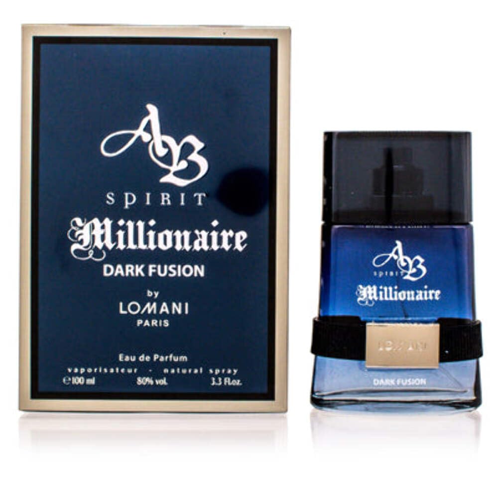 Lomani Ab Spirit Millionaire Dark Fusion Men EDP Spray 3.3 oz