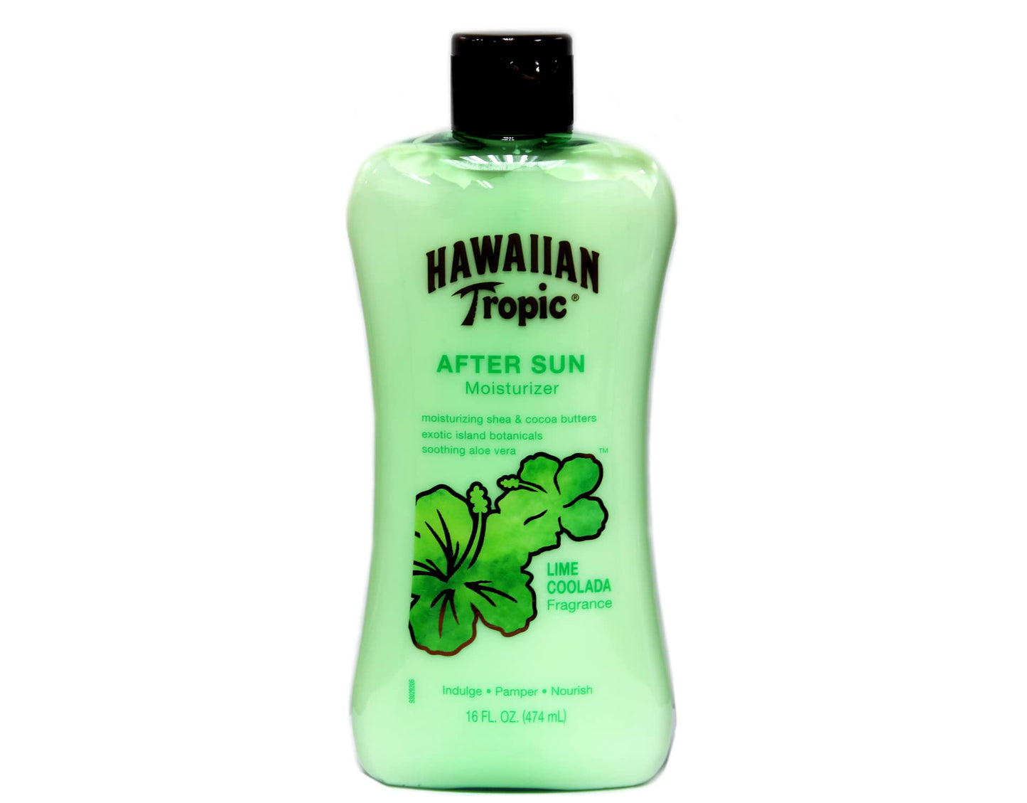 Hawaiian Tropic Lime Coolada Body Lotion and Daily Moisturizer After Sun, 16 Ounce - Pack of 3