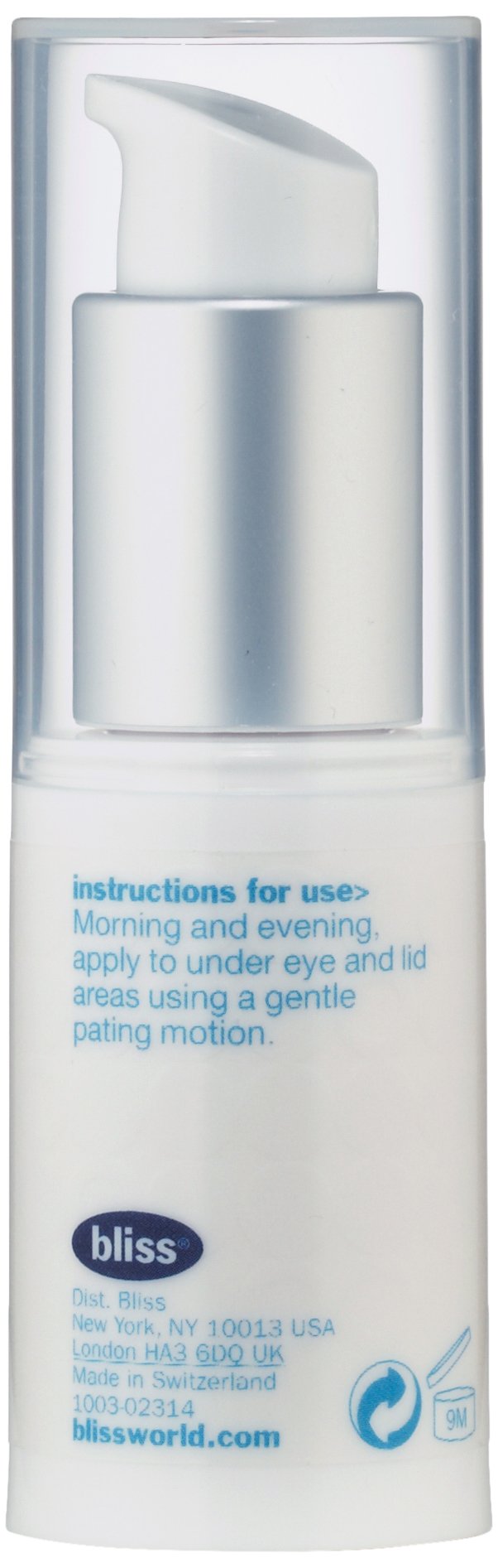 bliss Triple Oxygen Instant Energizing Eye Gel, 0.5 fl. oz.