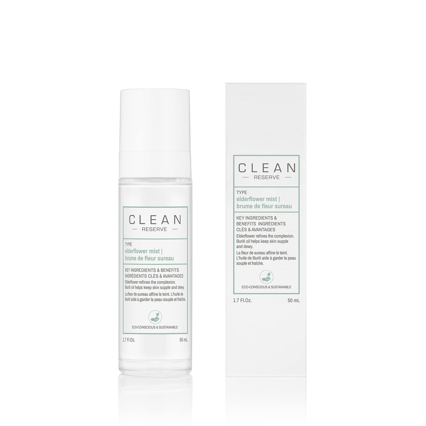 CLEAN RESERVE Elderflower Face Mist | Vegan