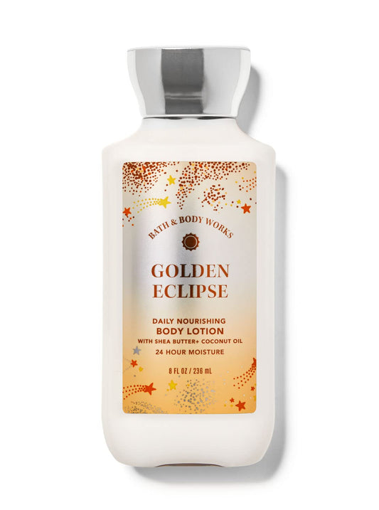 Bath and Body Works Super Smooth Body Lotion Sets Gift For Women 8 Oz (Golden Eclipse)