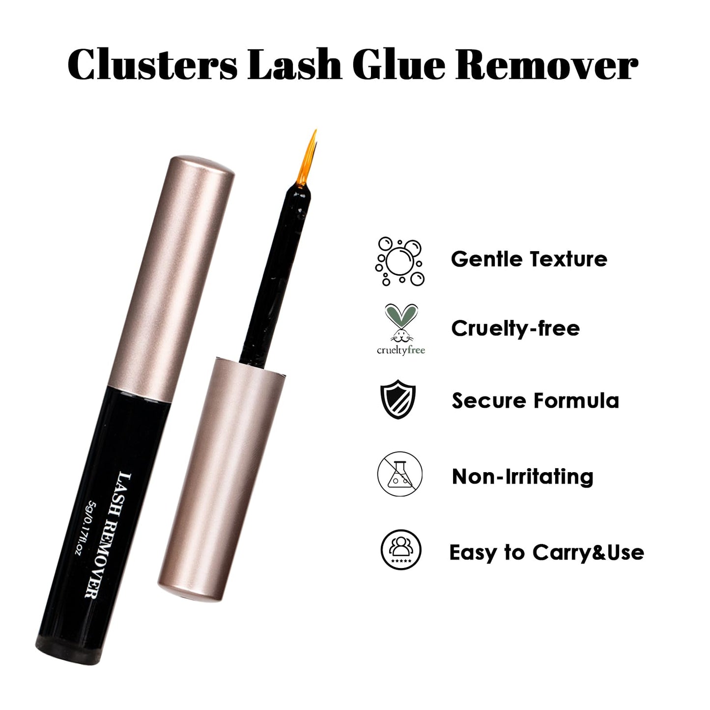 Lash Clusters DIY Lash Extension Kit 204 Individual Lashes Clusters Eyelash Extension Kit with Applicator and Lash Bond & Seal,Lash Extension Remover Mix 10-16mm C D Curl EASY TO USE-（DM01+DM17）