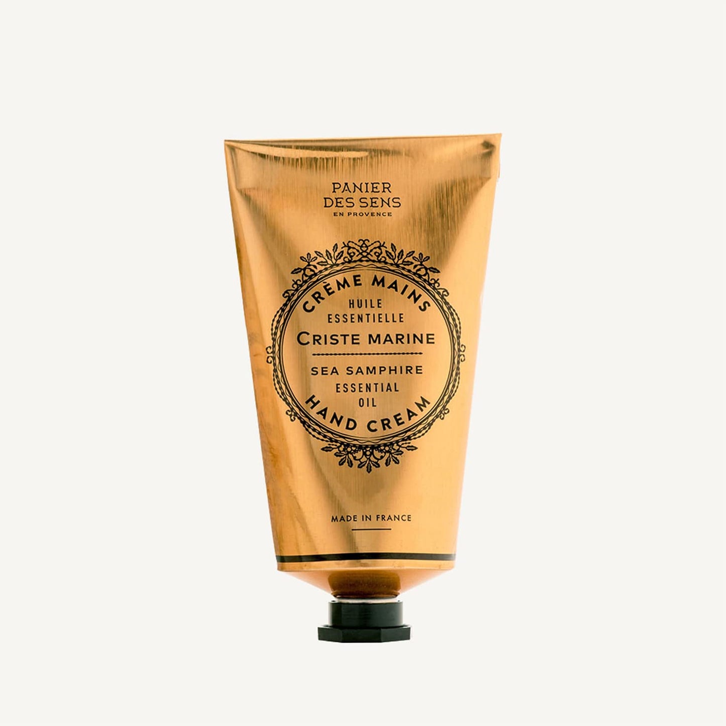 Panier des Sens - Hand Cream for Dry Cracked Hands and Skin – Sea Samphire Hand Lotion, Moisturizer, Mask - With Shea Butter and Olive Oil - Hand Care Made in France 97% Natural Ingredients - 2.5floz