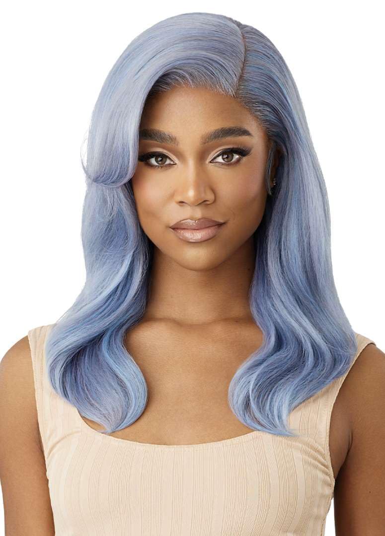 Outre Lace Front Wig - Melted Hairline - Hali (BLUE STEEL)