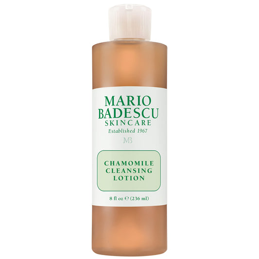 Mario Badescu Chamomile Cleansing Lotion - Alcohol Free & Fragrance Free Toner for Face - Soothing, Calming, Non-Drying Pore Cleanser Skin Care, 8 Fl Oz