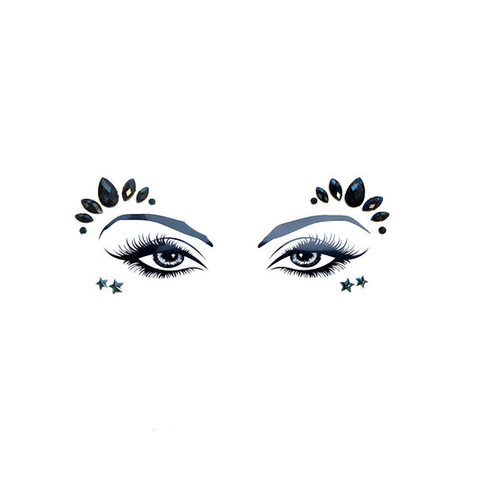 Neva Nude Black Magic Pixie Crystal In Your Face Edition Face Sticker