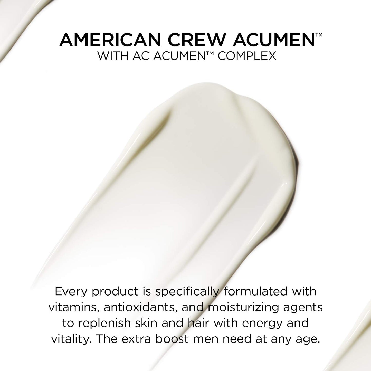 Men's Face Lotion by American Crew, Moisturizing Facial Lotion with SPF 35, Vitamin B5, E & Ginger Root Extract