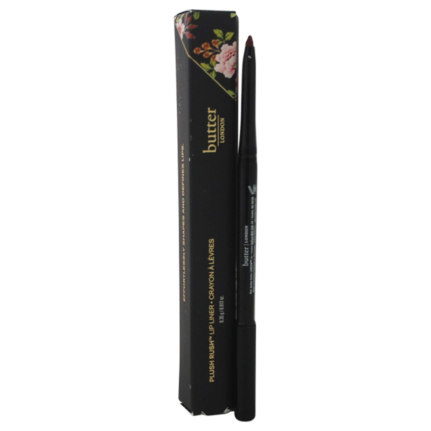 butter LONDON Plush Rush Lip Liner, Spiced Wine 1 Count (Pack of 1)