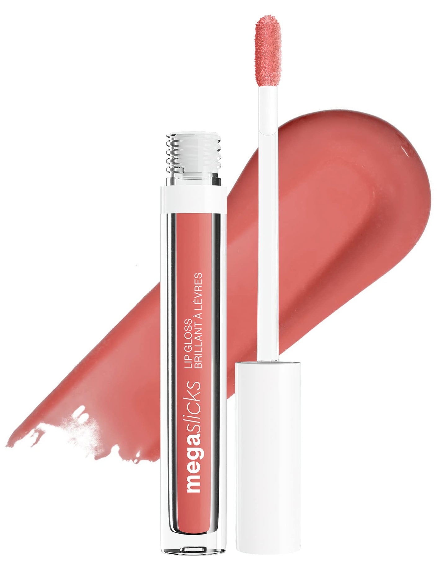 wet n wild Mega Slicks Lip Gloss | Long Lasting | Hyaluronic Acid | High Shine | Attitude Check