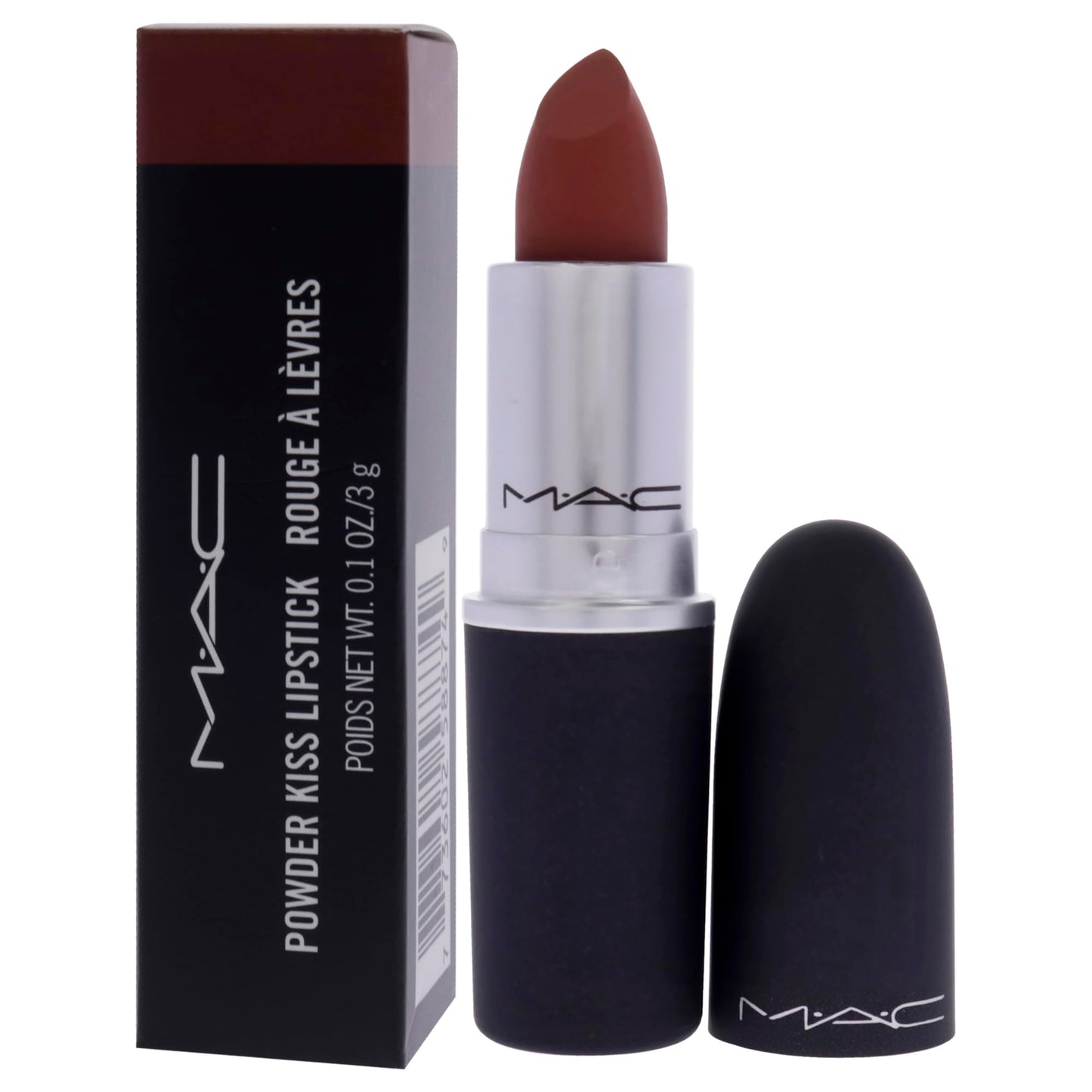 MAC Powder Kiss Lipstick - Marrakesh for Women - 0.1 oz Lipstick