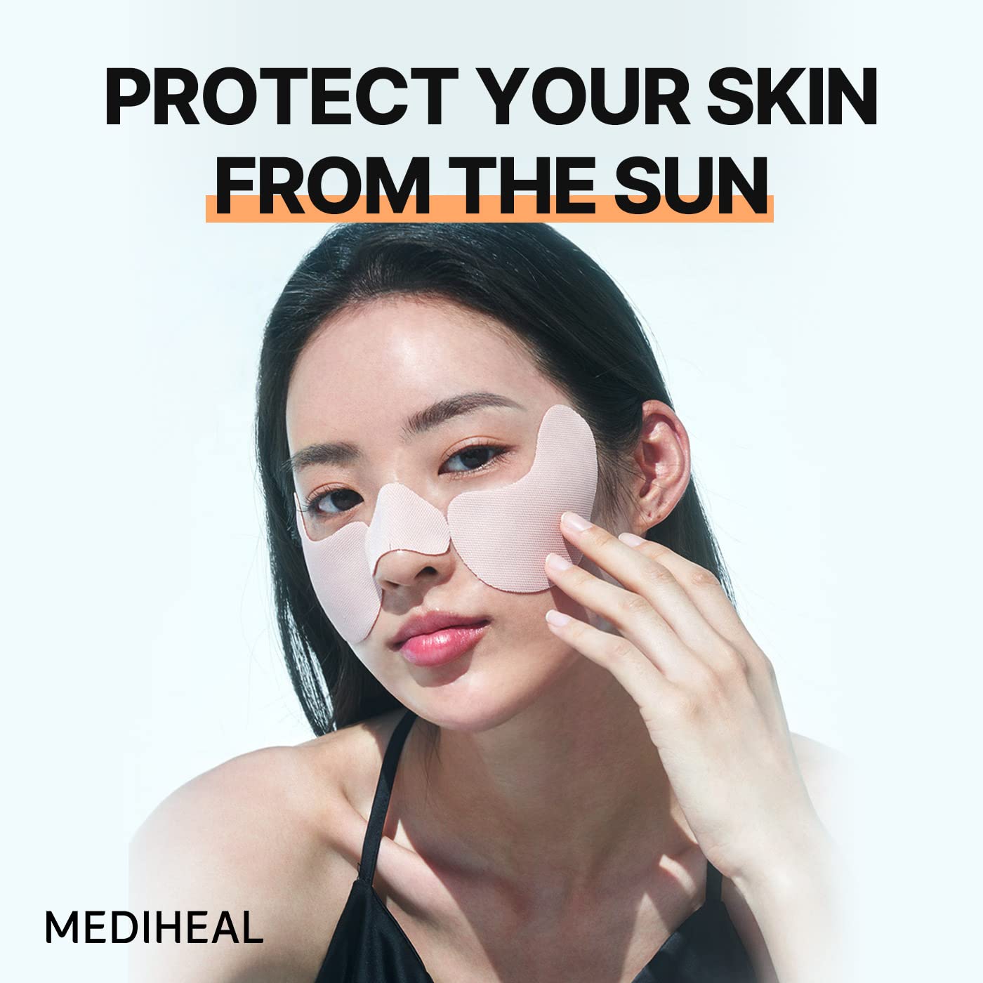 MEDIHEAL Golf Outdoor Triple Protection Sun Patch (4 Sets) for UV Care - Soothing Moisture Sun Patch for Sensitive Skin