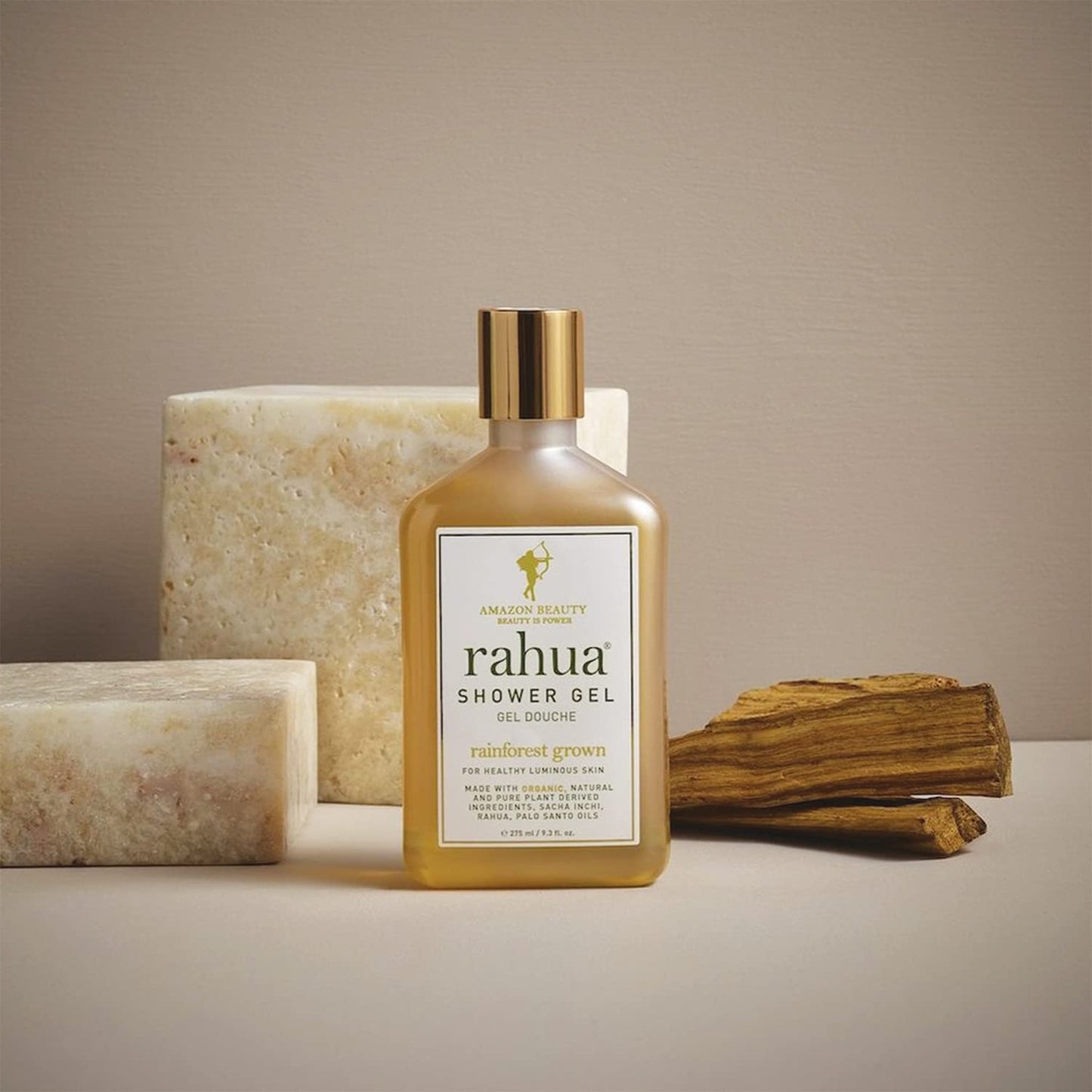 Rahua ShowerEssentials-Hydration Set Hydration Shampoo 9.3 Fl Oz, Hydration Detangler + UV Barrier, 6.5 Fl Oz, Shower Gel, 9.3 Fl Oz.