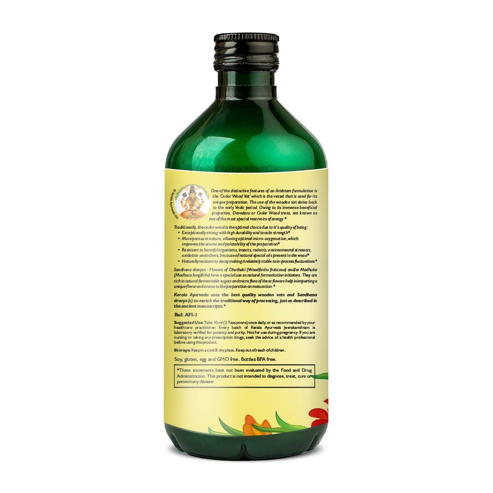 Kerala Ayurveda Jeerakarishtam, 450 ml