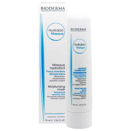 Bioderma - Hydrabio - Face Mask - Facial Mask for Sensitive Dehydrated Skin - Generates Softness and Comfort