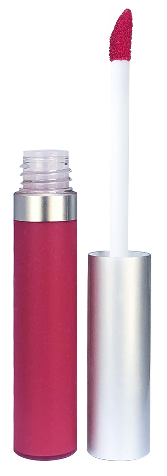 Mom's Secret Lily Natural Organic Lip Gloss, Vegan, Gluten Free, Cruelty Free, Made in the USA, 0.28 oz./8 g. (Phone a Friend)