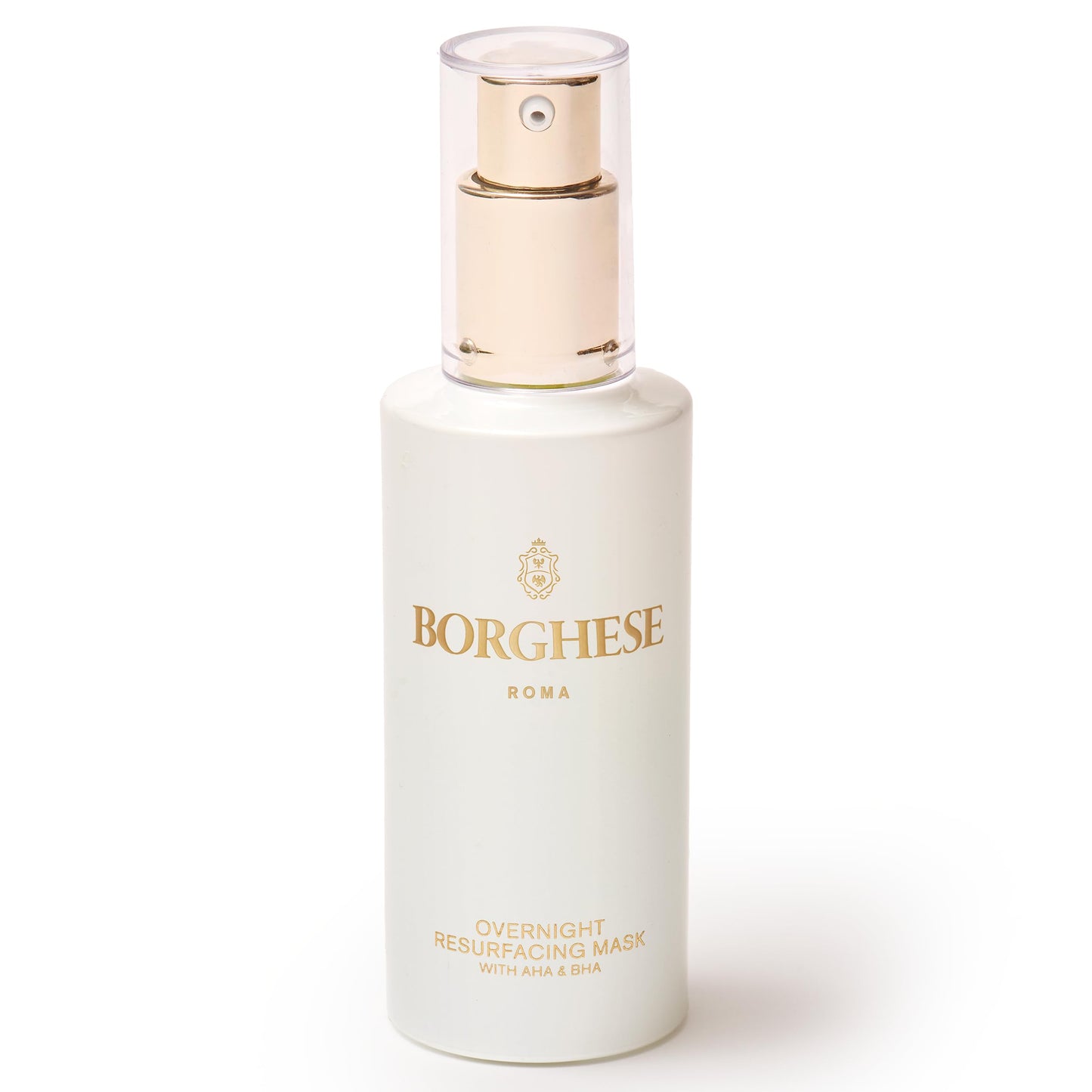 Borghese Overnight Resurfacing Mask with AHA & BHA, Exfoliating Overnight Mask for Smooth, Radiant Skin, Diminishes Fine Lines & Wrinkles 1.7 Fl Oz