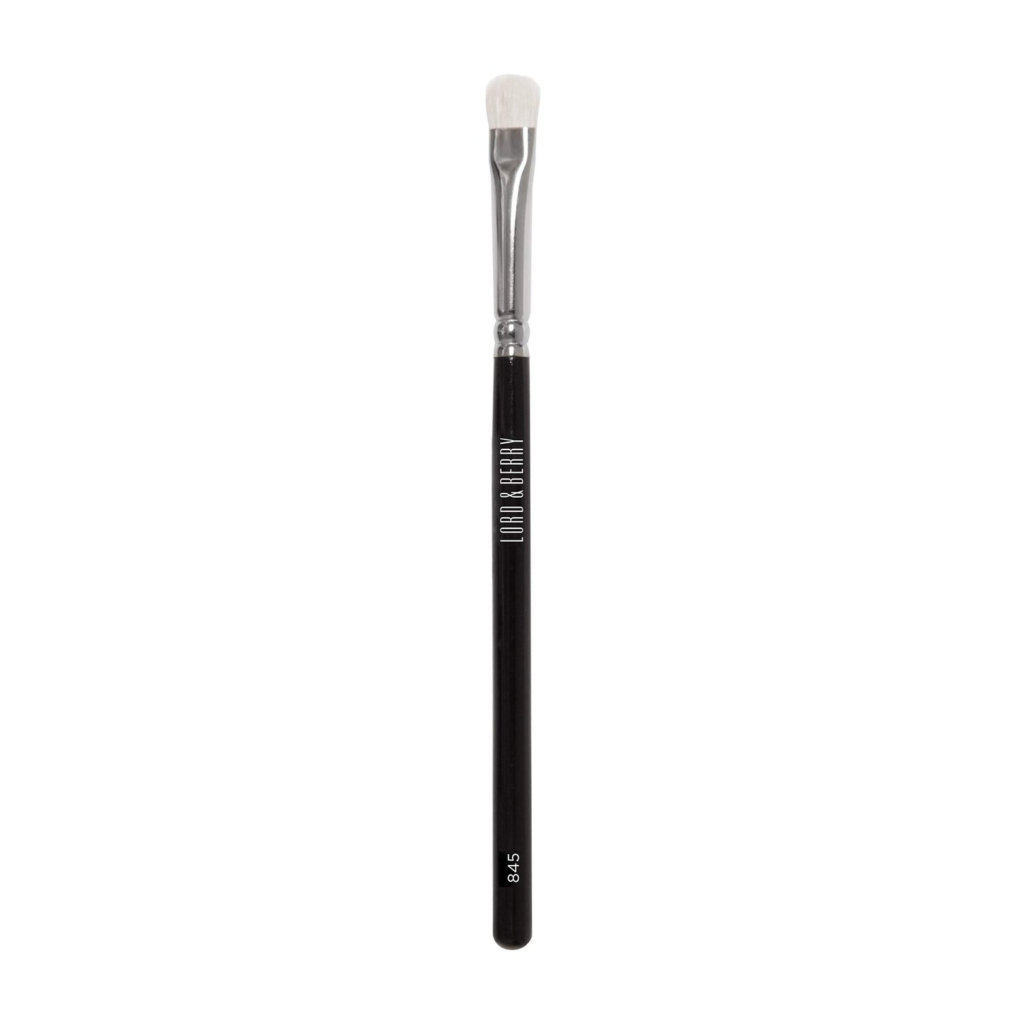 Lord & Berry BRUSH 845 Eye Shadow Brush, Makeup Shader Brush With Domed End and White Goat Hair.