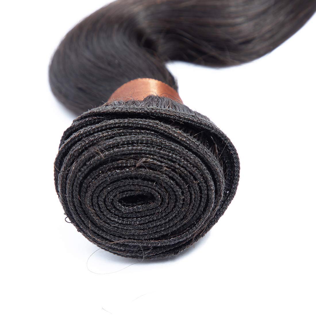 BLACKMOON HAIR Body Wave Human Hair 3 Bundles 14 16 18Inch Bundles Human Hair 100% Unprocessed Brazilian Virgin Human Hair Weave Bundles Body Wave Hair Extensions Natural Color Can Be Dyed