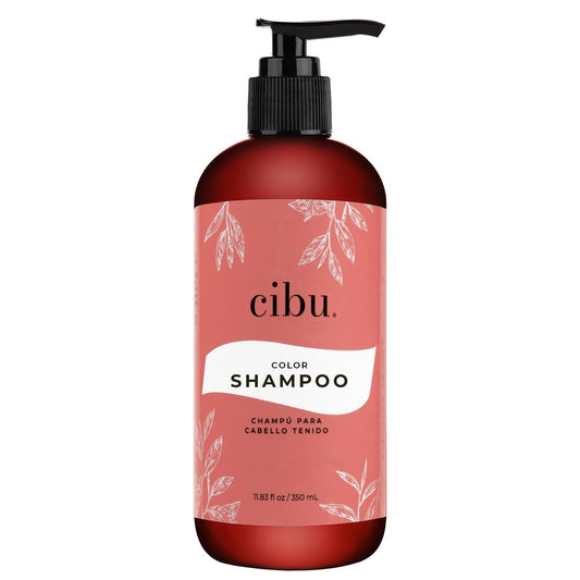 CIBU Color Shampoo 30011 For Dry, Color-Treated Hair | Gently Cleanses, Hydrates And Strengthens | For All Hair Types | Protects Color | Revitalize Hair and Scalp | Refreshing Scent 11.83fl oz