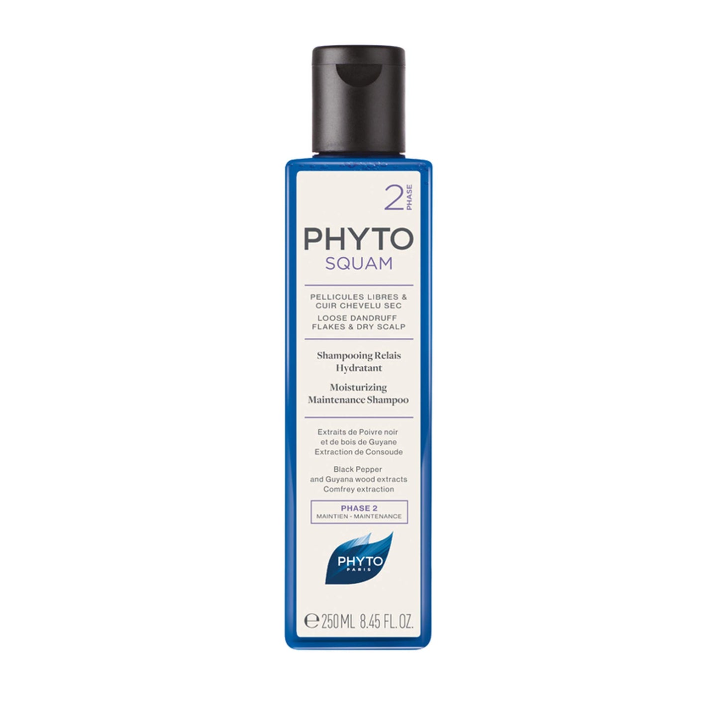 PHYTO Phytosquam Moisturizing Maintenance Shampoo, 8.45 fl oz