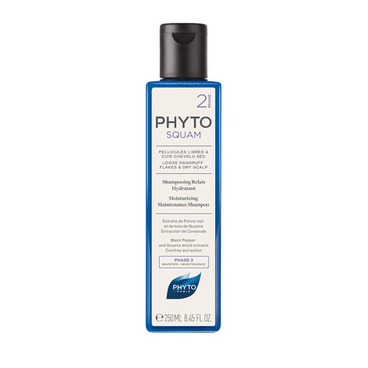 PHYTO Phytosquam Moisturizing Maintenance Shampoo, 8.45 fl oz