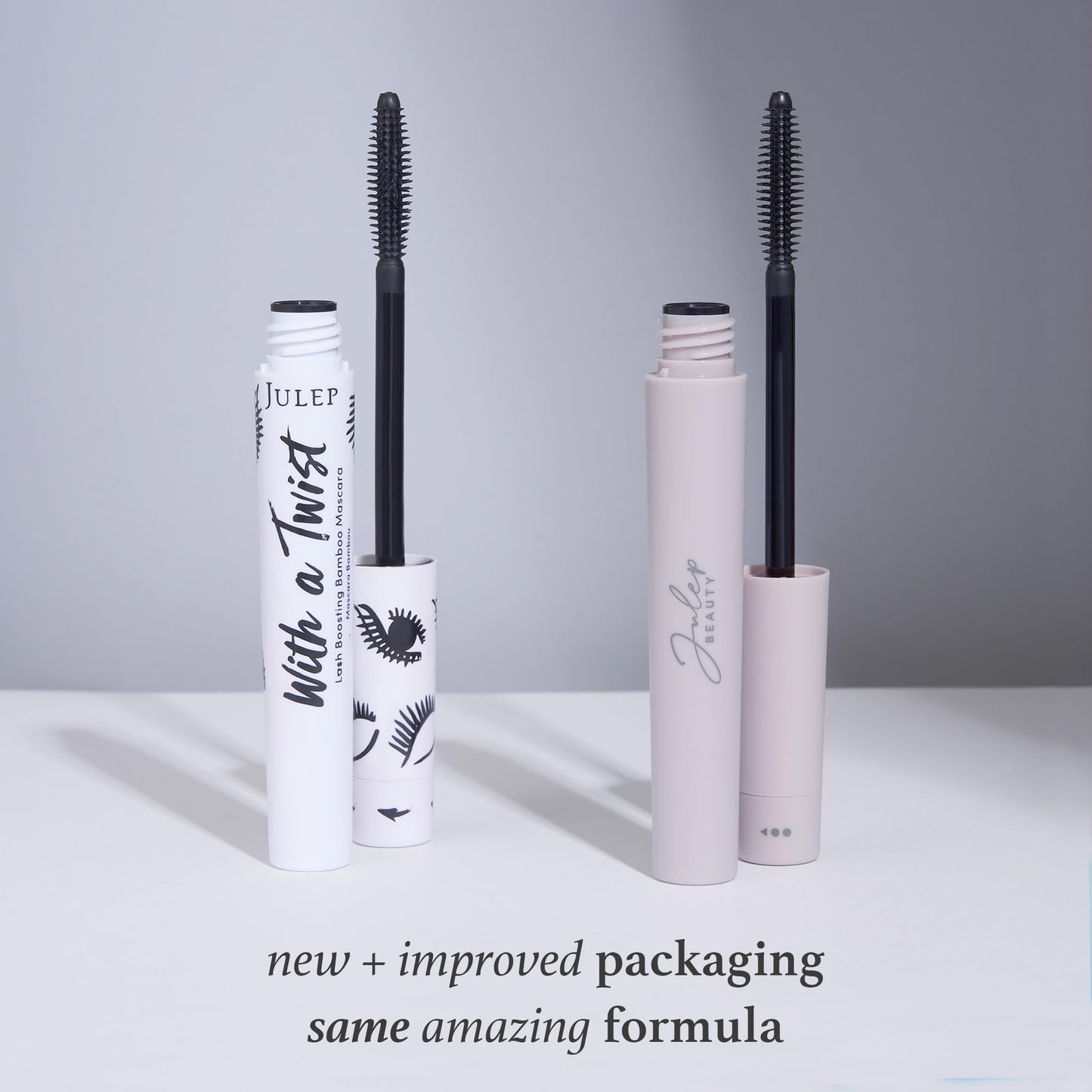 Julep With a Twist Lash Boosting Volumizing and Lengthening Mascara with Bamboo 0.24 ounces