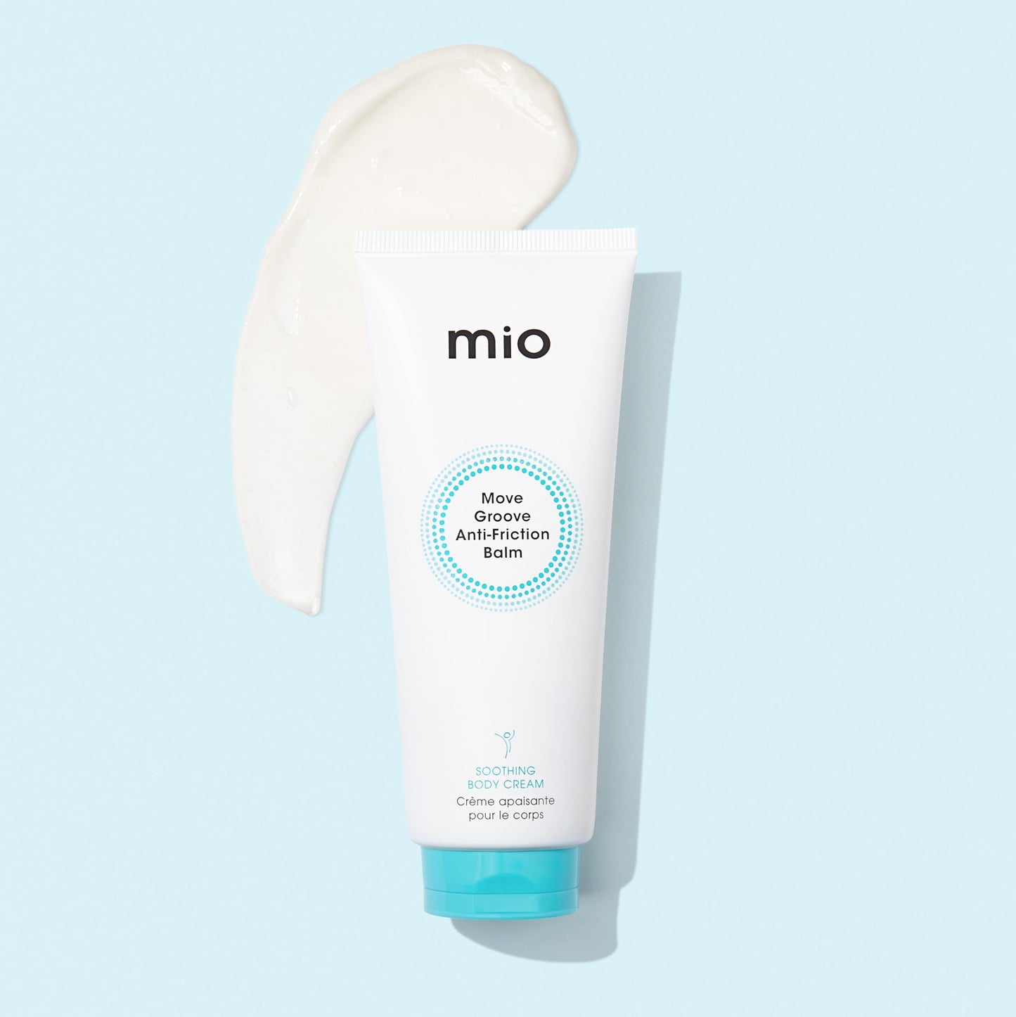 Mio Move Groove Anti-Friction Balm 3.5 fl oz | Soothing & Moisturizing Cream | Niacinamide | Comforts and Strengthens Rubbing Skin | Plant-based