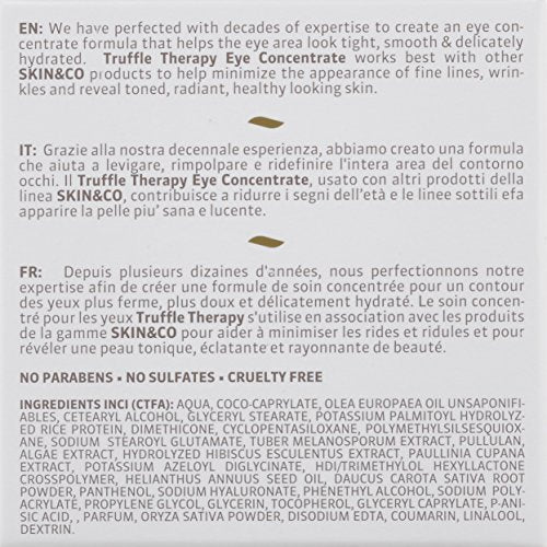 SKIN&CO Roma Truffle Therapy Eye Concentrate, 0.5 Fl Oz