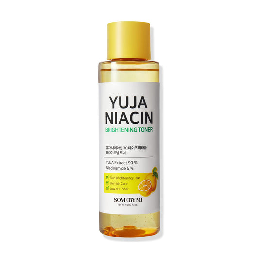 SOME BY MI 2022 Version Yuja Niacin 30 Days Miracle Brightening Toner - 5.07Oz, 150ml - Discontinued from 2023