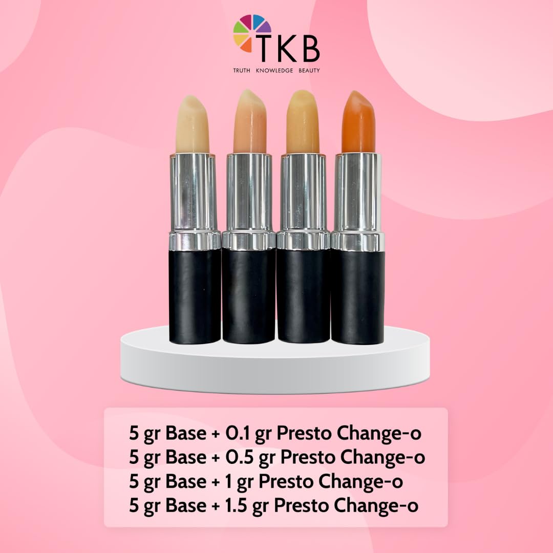 TKB Lip Liquid - Presto Change-o Magic Color| Color Additive, Unique Lip Color, Lip Transformation| Vegan, Gluten & Cruelty Free| (5floz (148ml))