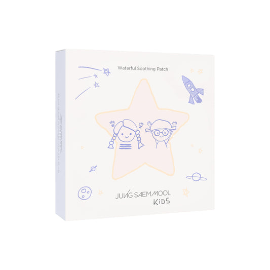 JUNG SAEM MOOL OFFICIAL] KIDS Waterful Soothing Patch (Star) 10ea